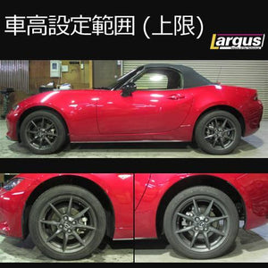LARGUS SPEC S IMPORT COILOVER KIT FOR ABARTH 124 SPIDER NF2EK 2WD 01011210024-QQ-1