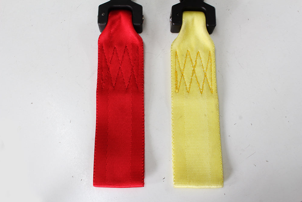 M&M HONDA FRONT TOW HOOK REPLACEMENT RACE STRAP BODY YELLOW FOR HONDA CIVIC FL5 01713-FL5-F002Y