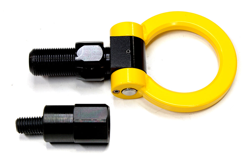 M&M HONDA REAR RETRACTABLE TOW HOOK YELLOW FOR S2000 AP1 AP2  01713-AP1-2-R001Y