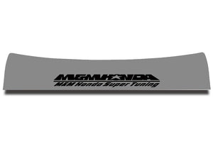 M&M HONDA STICKER TYPE FD S SILVER FOR CIVIC EP3  01504-EP3-FD-S