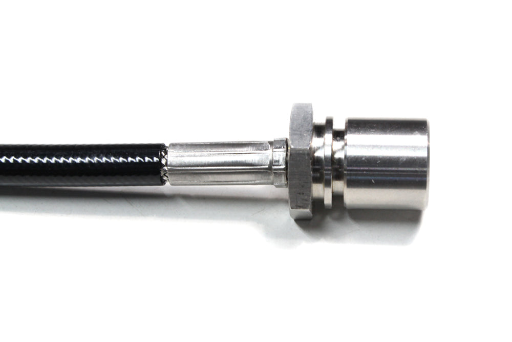 M&M HONDA STAINLESS MESH CLUTCH LINE FITTING STAINLESS FOR INTEGRA DC2 DB8 00105-DC2-M002-5MT