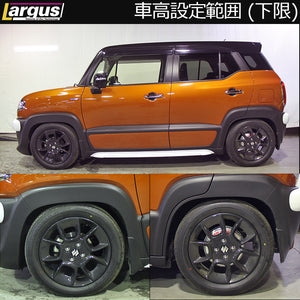 LARGUS SPEC S COILOVER KIT FOR SUZUKI XBEE MN71S 2WD 01011208013-QQ-1
