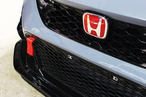 M&M HONDA FRONT TOW HOOK REPLACEMENT RACE STRAP BODY RED FOR HONDA CIVIC FL5 01713-FL5-F002R