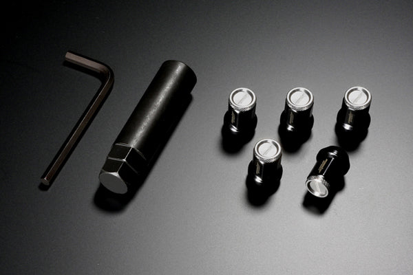 MONSTER SPORT HEPTAGON WHEEL NUTS M12XP1.25 20PCS LIGHT GUNMETAL 684520-0020GM