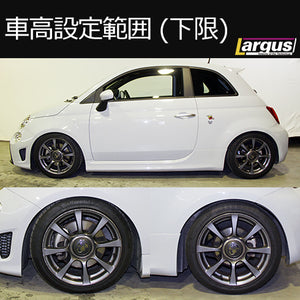 LARGUS SPEC S IMPORT COILOVER KIT FOR ABARTH 595 312142 2WD 01011228001-QQ-1386
