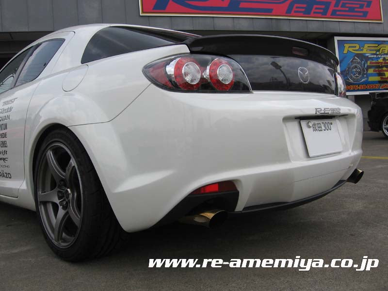 RE-AMEMIYA DOLPHIN TAIL MUFFLER KOUKI FOR MAZDA RX-8 M0-088035-011