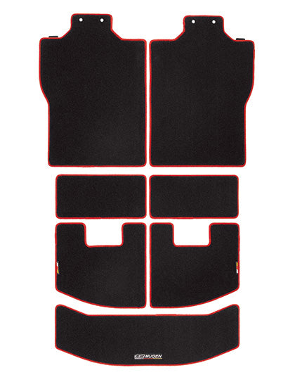 MUGEN SPORTS LUGGAGE MAT BLACK × RED FOR N-BOX JF3 JF4 08P11-XNH-K1S0-RD