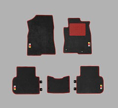 MUGEN SPORTS MAT BLACK X RED FOR HONDA CIVIC TYPE R FL5 08P15-XNR-K0S0-RD
