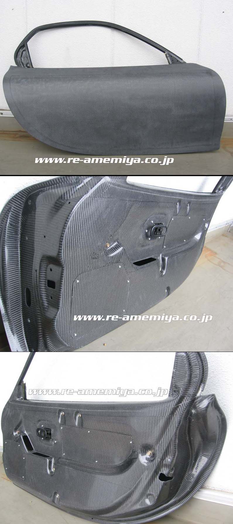 RE-AMEMIYA RACING DOOR FRP-CF HYBRID L FOR MAZDA RX-7 FD3S D0-02203L-219