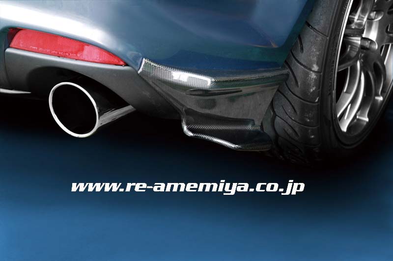 RE-AMEMIYA KOUKI REAR SUPER CANARD CARBON FOR MAZDA RX-8 D0-088030-046