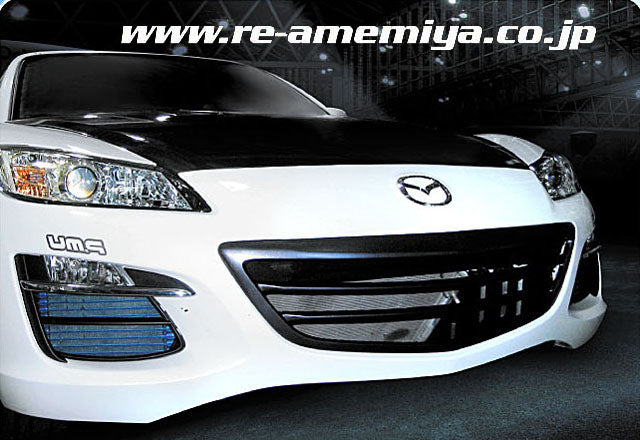 RE-AMEMIYA KOUKI FRONT GRILLE CARBON FOR MAZDA RX-8 D0-088030-040