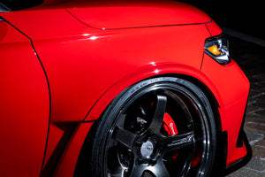 MAX ORIDO FENDER GARNISH FLAME RED FOR HONDA CIVIC FL5 AKE-FL5-FG-R513