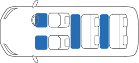 KARO SISAL NAVY BLACK FLOOR MATTS FOR CHRYSLER VOYAGER RG33S SISAL-1799-NAVY-BLACK