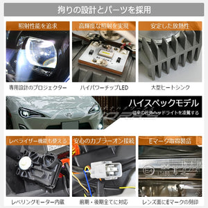 78WORKS FULL LED FLOWING TURN SIGNAL HEADLIGHT V4 BLACK FOR TOYOTA 86 FRS ZN6 SUBARU BRZ ZC6 U021BK