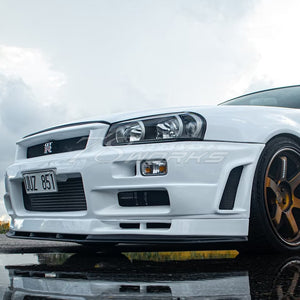 78WORKS CRYSTAL FRONT TURN SIGNAL LAMP CLEAR FOR NISSAN R34 SKYLINE (PRE-FACELIFT) J332CL