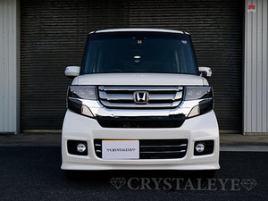 CRYSTAL EYE 3-EYE FULL LED HEADLIGHT WITH SEQUENTIAL TURN SIGNALS [BLACK TYPE] FOR HONDA N-BOX CUSTOM JF1 JF2 U017BK