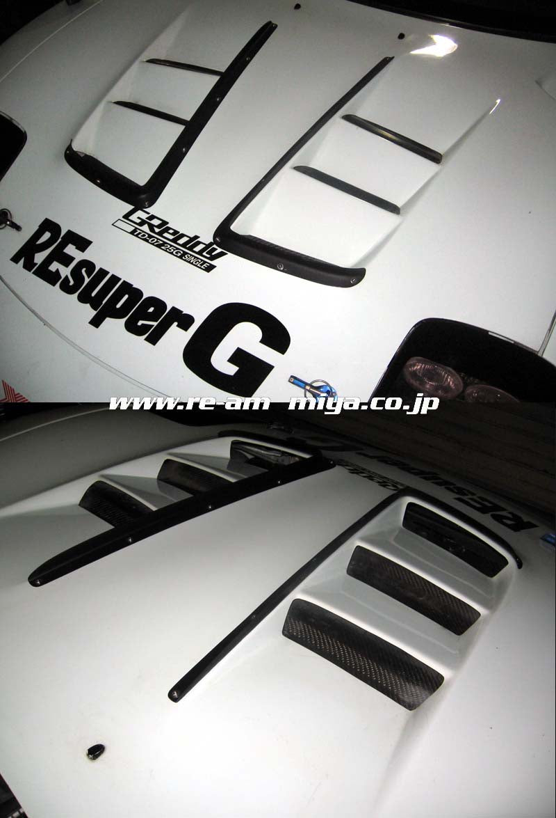 RE-AMEMIYA AD HOOD 9 DUCT GARNE CARBON FOR MAZDA RX-7 FD3S D0-022030-204