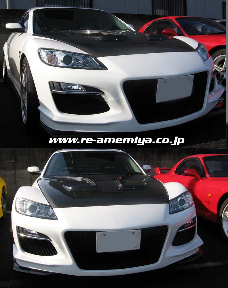 RE-AMEMIYA KOUKI AD EIGHT FACER D1 FOG FOR MAZDA RX-8 D0-088030-D50