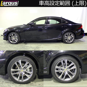 LARGUS SPEC S COILOVER KIT FOR LEXUS IS300H AVE30 2WD 01011209112-QQ-2
