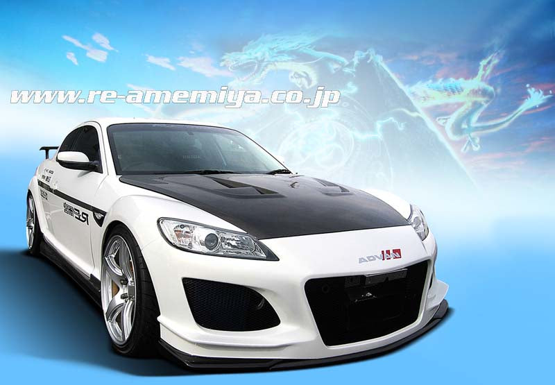 RE-AMEMIYA KOUKI AD EIGHT FACER D1 FOR MAZDA RX-8 D0-088030-050