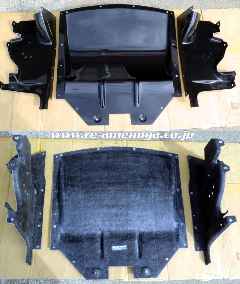 RE-AMEMIYA FRONT UNDER SWEEP CENTER PANEL FOR MAZDA RX-8 D0-08803C-064