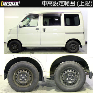 LARGUS SPEC K COILOVER KIT FOR DAIHATSU HIJET CARGO S331V 4WD 01015101012-QQ-2