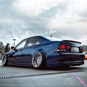 78WORKS LED TAIL LAMP RED CLEAR FOR TOYOTA ALTEZZA GXE10 SXE10 J017RCVWRC