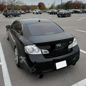 78WORKS LIMITED EDITION LED TAIL LAMP CLEAR ALL CLEAR FULL CLEAR FOR NISSAN V36 G35 SKYLINE SEDAN D070CL