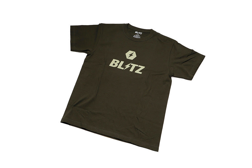 BLITZ WEAR HEXAGON TEE T-SHIRT ARMY GREEN L 13575