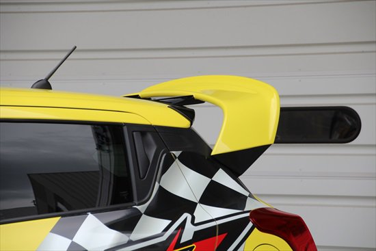 SWK SUZUKI WORKS KURUME SWIFT WR WING UNPAINTED FOR SUZUKI SWIFT