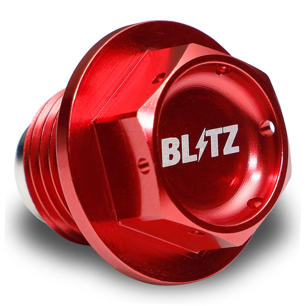 BLITZ OIL DRAIN PLUG M20-P1.5 RED FOR SUBARU 13733	