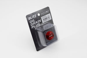BLITZ OIL DRAIN PLUG M20-P1.5 RED FOR SUBARU 13733	