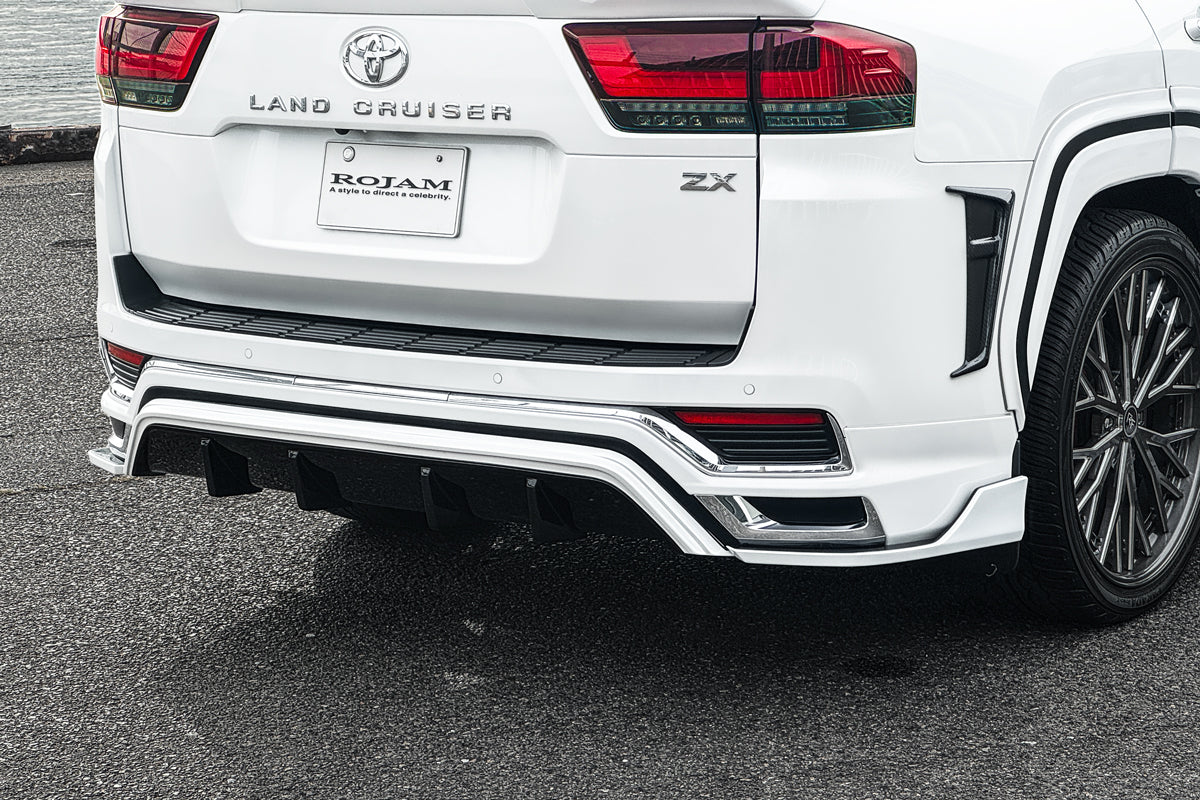 ROJAM REAR CORNER SPOILER FRP UNPAINTED FOR TOYOTA LAND CRUISER PRADO 300 20-RCS-LC300ZX