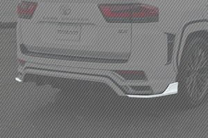 ROJAM REAR CORNER SPOILER FRP UNPAINTED FOR TOYOTA LAND CRUISER PRADO 300 20-RCS-LC300ZX