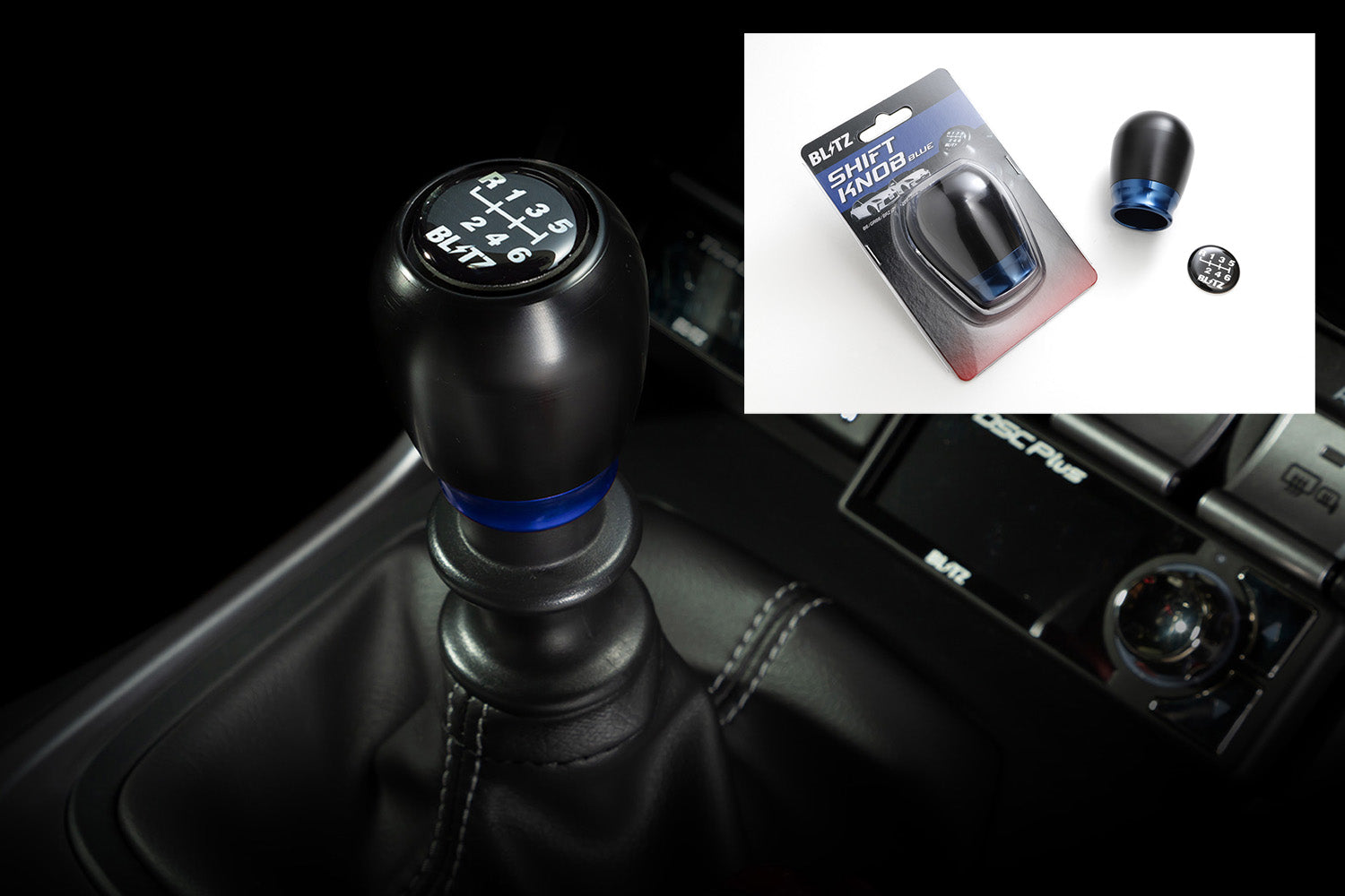BLITZ SHIFT KNOB BLUE FOR TOYOTA 86 ZN6 GR86 ZN8 SUBARU BRZ ZC6 ZD8 14001