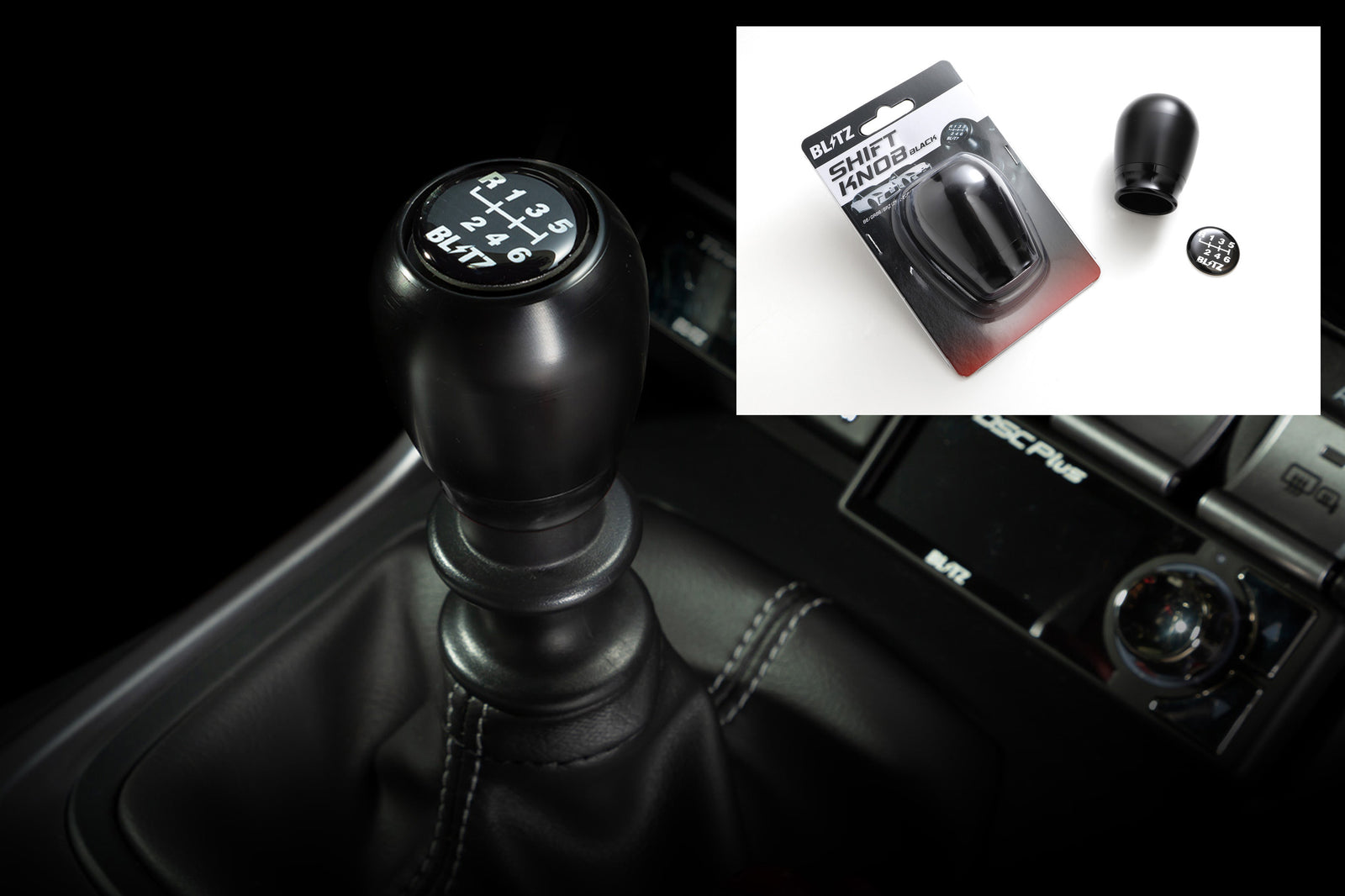 BLITZ SHIFT KNOB BLACK FOR TOYOTA 86 ZN6 GR86 ZN8 SUBARU BRZ ZC6 ZD8 14002