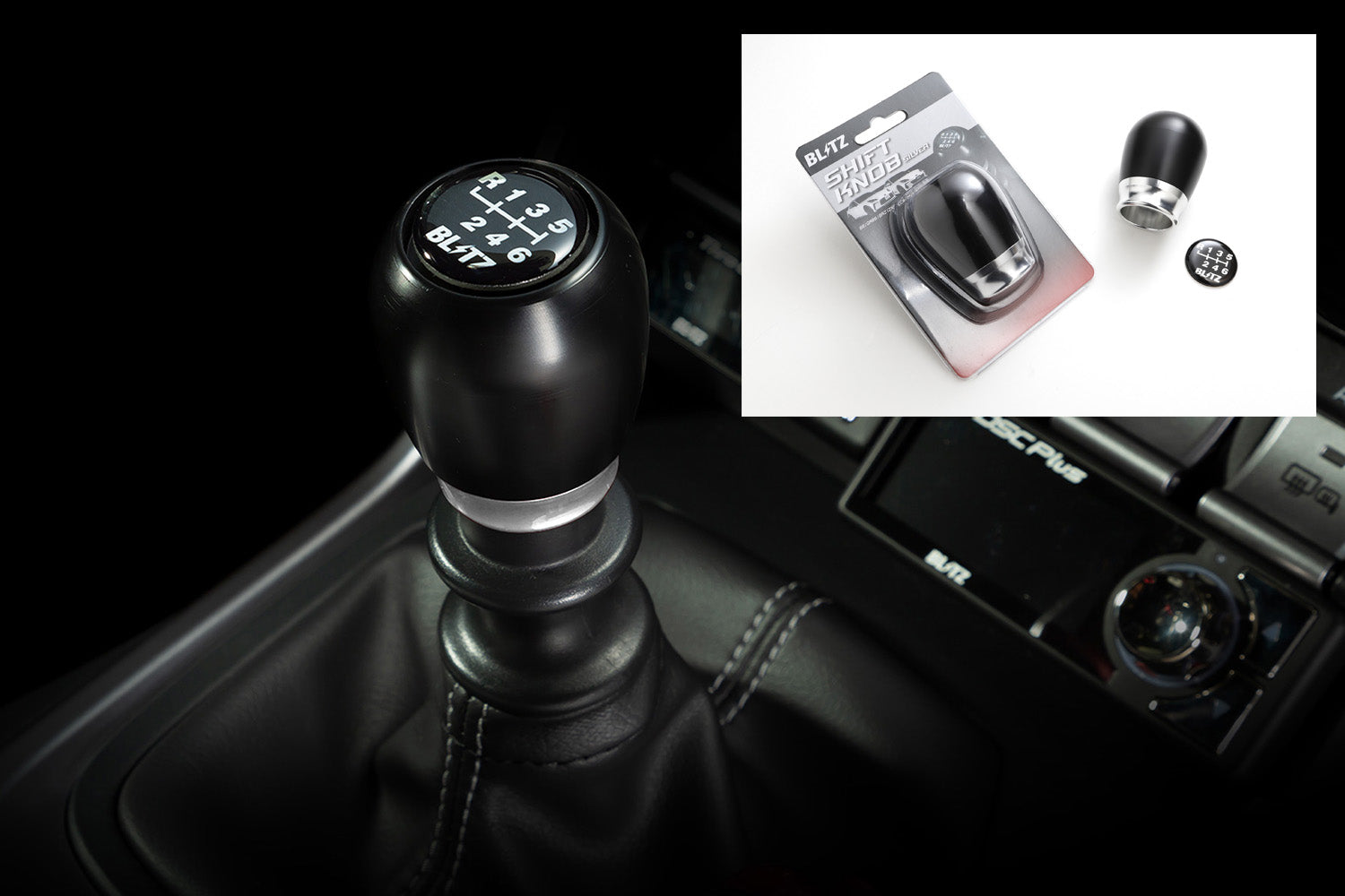 BLITZ SHIFT KNOB SILVER FOR TOYOTA 86 ZN6 GR86 ZN8 SUBARU BRZ ZC6 ZD8 14003