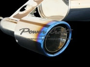 POWER CRAFT HYBRID EXHAUST MUFFLER SYSTEM SINGLE VALVE FOR NISSAN Z34 P-NI070101