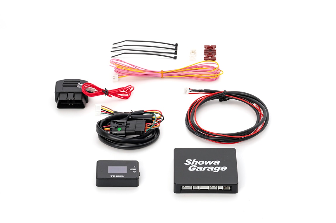 SHOWA GARAGE THROTTLE BOOSTER + OBD POWER CONNECTOR SET FOR SUZUKI JIMNY JB64 JB74 JC74 P00026