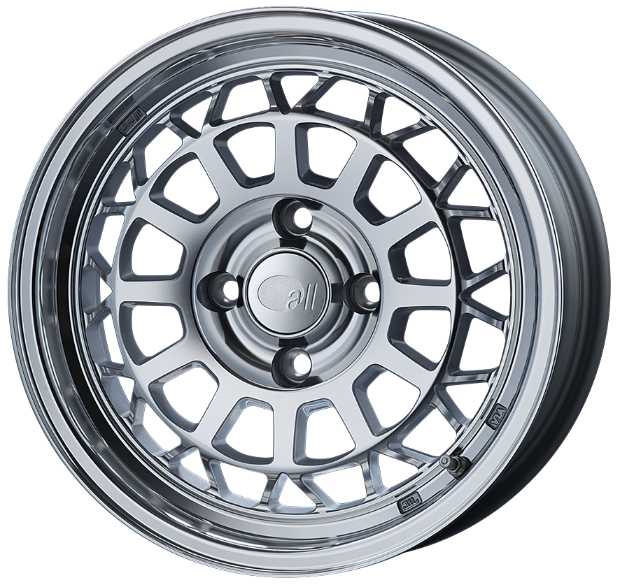 ENKEI ALL ALL NINE 15X6J 107.95X4 22 MIRROR POLISH ENKEI-01646