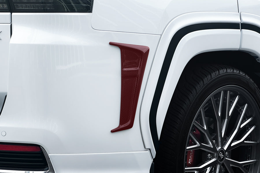 ROJAM REAR BUMPER DUCT FRP UNPAINTED FOR TOYOTA LAND CRUISER PRADO 300 20-RBD-LC300