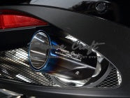 POWER CRAFT HYBRID EXHAUST MUFFLER SYSTEM WITH BLACK TAIL FOR ALFA ROMEO 4C P-AL950101-BKT