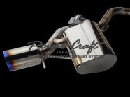 POWER CRAFT HYBRID EXHAUST MUFFLER SYSTEM WITH BLACK TAIL FOR LAND ROVER SPORT 4WD  P-LAN850101-BKT