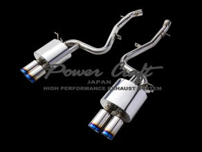 POWER CRAFT HYBRID EXHAUST MUFFLER SYSTEM WITH BLACK TAIL FOR BMW F80 M3 BMW F82 M4 P-BM590103-BKT
