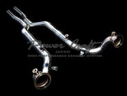 POWER CRAFT HYBRID EXHAUST MUFFLER SYSTEM WITH BLACK TAIL FOR FERRARI ROMA P-FE1110101-BKT