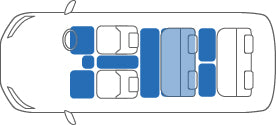 KARO WOOLY PRIME DARK GRAY LUGGAGE MATS FOR TOYOTA VOXY ZRR7#W G WOOLY-PRIME-2205-GRAY
