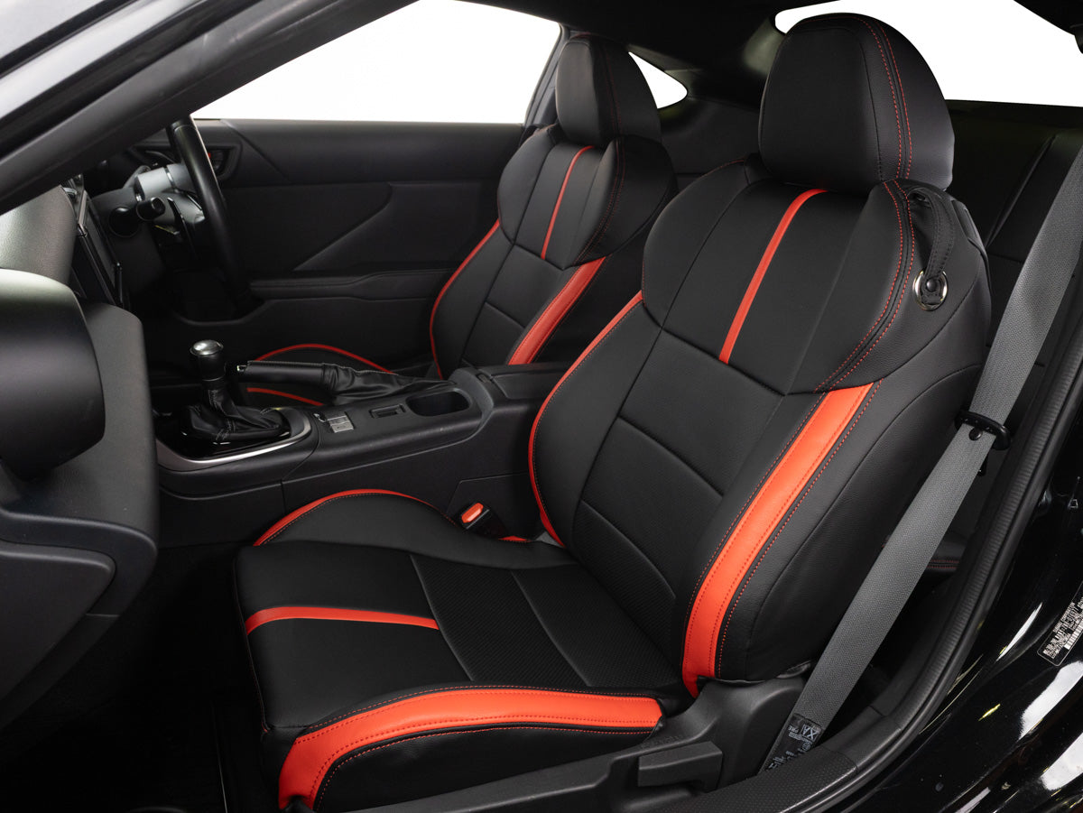 AUTOWEAR AUTOWEAR SEAT COVER BLACK AND RED FOR TOYOTA GR86 ZN8 SUBARU BRZ ZD8 1452-BK-RD