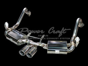 POWER CRAFT HYBRID EXHAUST MUFFLER SYSTEM FOR PORSCHE 718 BOXSTER PORSCHE 718 CAYMAN  P-PO600101