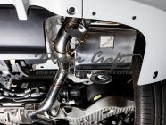 POWER CRAFT HYBRID EXHAUST MUFFLER SYSTEM WITH BLACK TAIL FOR RANGE ROVER SPORT SVR 4WD  P-LAN1130101-BKT