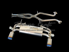 POWER CRAFT HYBRID EXHAUST MUFFLER SYSTEM TWIN VALVE FOR NISSAN V36 SKYLINE COUPE P-NI100101